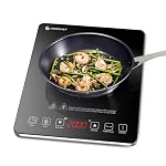 AMZCHEF – Induktionskochfeld 1 Platte, AMZCHEF Kochplatte Induktion mi