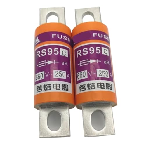 Fusible RS95C 500V 80A avec corps haute résistance pour isolation stricte