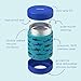 Bentgo Kids Stainless Steel Food Jar - 11oz Leak-Proof Double Insulated Hot or Cold Food Container with Removable Silicone Bumper, Dishwasher Safe, Easy Open Lid, Ages 3+ (Shark)