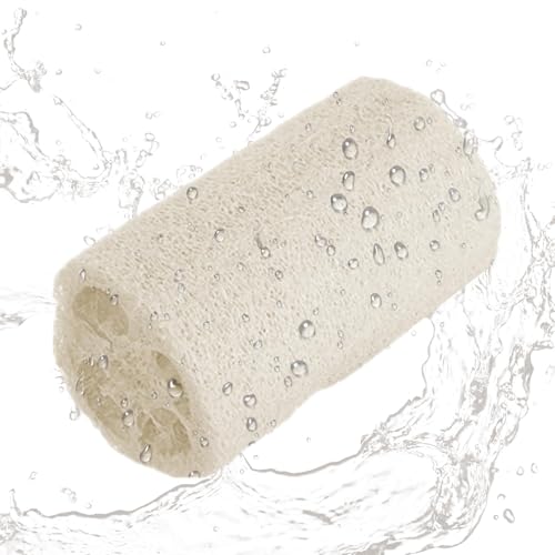 Spugna di luffa naturale, spugna in luffa organica, spugna da bagno e doccia, esfoliante per la schiena del corpo, panno in luffa per uomini, donne, adulti, spa, balneazione, cura quotidiana