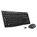 Produktbild Logitech MK270 Kabelloses Set mit Tastatur und Maus für Windows, US QWERTY-Layout - Schwarz