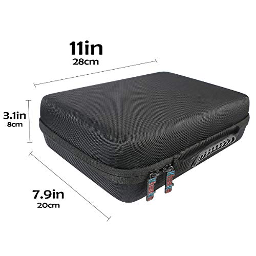 Khanka Hart Tasche Case für WONNIE 10,5/für APEMAN 10,5''/für DBPOWER 10.5 Zoll Tragbarer DVD-Player Schutzhülle.(nur Tasche)