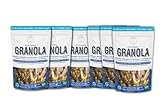 Granola Ecológica y Artesana, 0% Azucares Añadidos, Cúrcuma, Pimienta Negra, Jengibre, Macadamias y Bayas de Goji, Pasta de Dátiles, Semillas de Calabaza y Lino Marrón (Pack: 6 bolsas x 300g)