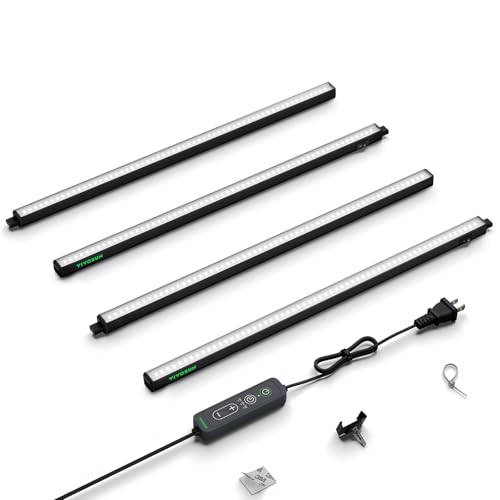 Image of VIVOSUN T5 Grow Lights for Indoor Plants, 5000K Full Spectrum, 2FT