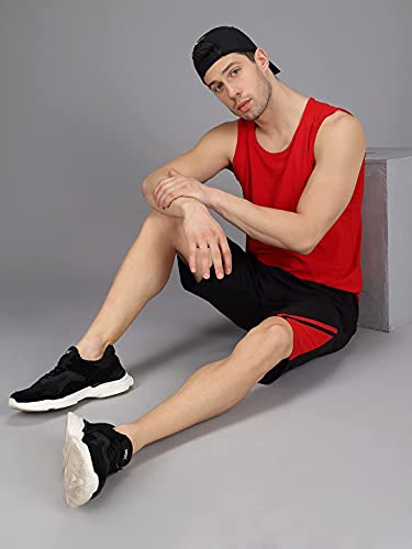 Image of Cotton Solid Men Shorts for Gyming /Running /Exercise /Cycling Casual Slim Fit(Pack of 3)