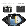 Augesak Handtasche Groß Damen, Tote Bag Shopper Taschen, Handtasche Groß Mit Laptopfach, Strandtasche Shopper Tasche Damen Laptoptasche, Umhängetasche Handtaschen für Arbeit Schule Reisen Gym-Schwarz #2