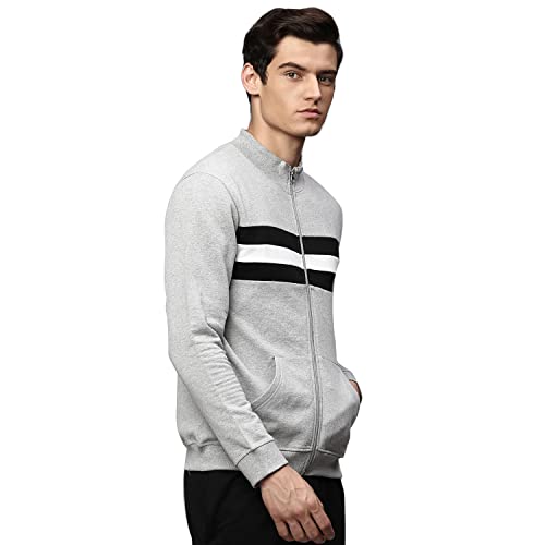 Image of HIGH Star Men's Fleece Colorblock Hooded Sweatshirt