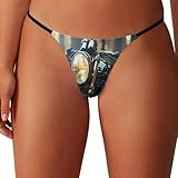 Coupe string confortable : Couverture minimale sans coutures, invisible sous les leggings, les pantalons de yoga et les vêtements moulants. Ne remonte pas.