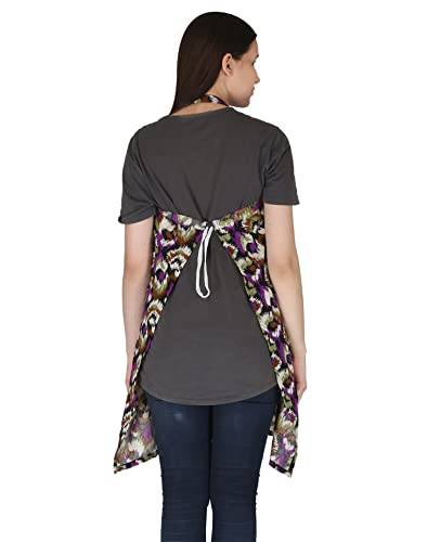 Image of Switchon Feeding Apron Cover Cotton Maternity Baby Breastfeeding Multipurpose for Mothers Printed Proudly Made in India (Multicolor)