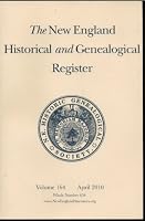 The New England Historical and Genealogical Register - Volume 164 - July 2010 B0047US9TS Book Cover