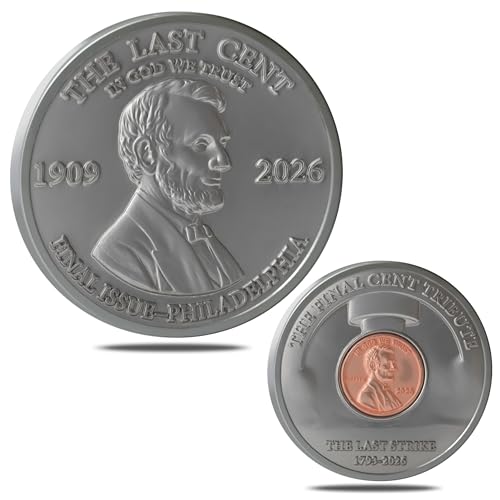 The Last Cent Lincoln Commemorative Coin