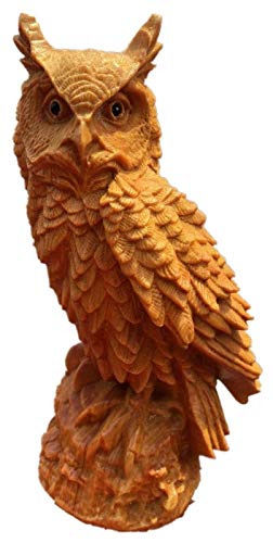Statue de Chouettes en Bois : Rompez la Monotonie de Votre Décoration