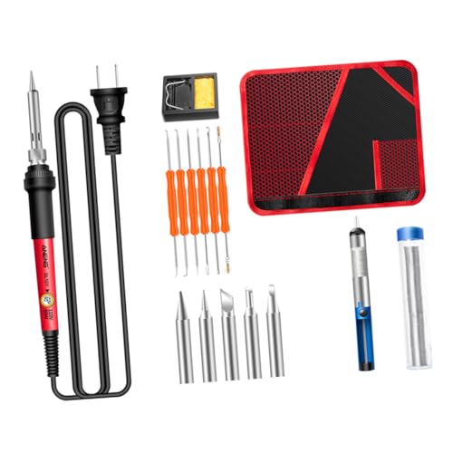 KALLORY 1 Set Soldering Iron Set Welding Iron Kit Diy Welding Tool Diy Soldering Tool Rubber