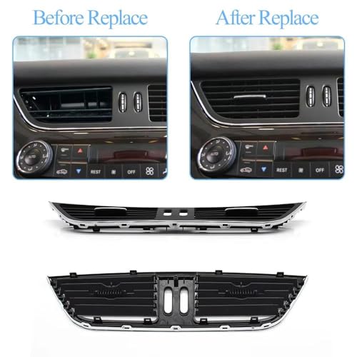 Grille Ventilation AC Fixation Tableau Bord Benz CLS W219 2007-2009 - 4