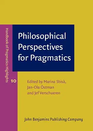 Philosophical Perspectives for Pragmatics book cover