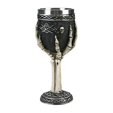 Gothic Skull Design Stainless Steel Goblet Cover
