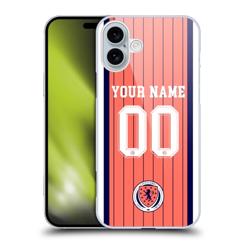 Coque Écosse iPhone 16 Plus rigide personnalisée maillot de football rugby 2026