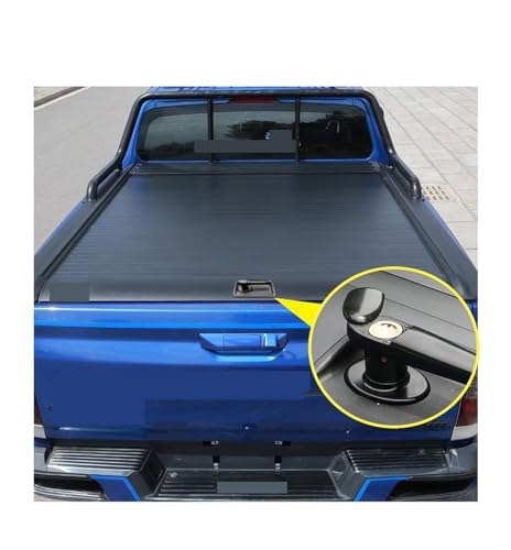 Couvercle de compartiment arrière robuste en aluminium pour Hilux