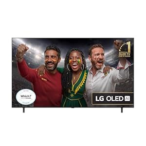 LG OLED77B56LA 77-Inch OLED 4K UHD Smart TV, B5 Series, (α8 AI Processor, Dolby Atmos, Freeview Play and Amazon Alexa, 120Hz) [Model 2025]