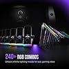 FIFINE AM8 Upgradation Gaming Microphone with RGB Boom Arm for Streaming, Podcast, XLR/USB Dynamic Mic with Mix Control, Tap-to-Mute for PC/Computer/Laptop/Mac/Audio Mixer Recording - AM8PROT #3