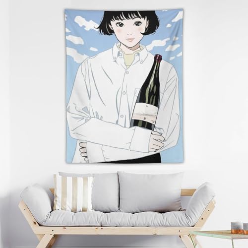 江口寿史 装飾画 ポスター (11) タペストリー アートパネル ポスター 壁アート 誕生日ギフト すぐに掛けられます30"x40" [3]