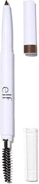 e.l.f. Instant Lift Brow Pencil, Dual-Sided, Precise, Fine Tip, Shapes, Defines, Fills Brows, Contours, Combs, Tames, Deep Brown 0.18g