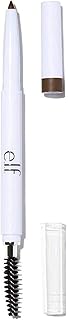 e.l.f. Instant Lift Brow Pencil, Dual-Sided, Precise, Fine Tip, Shapes, Defines, Fills Brows, Contours, Combs, Tames, Deep Brown 0.18g