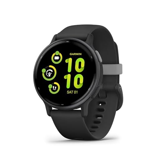 Garmin vívoactive 5, 42mm GPS smartwatch, AMOLED touchscreen, all-day health monitoring, advanced fitness features, personalised sleep coaching, Music, up to 11 days battery life, Black