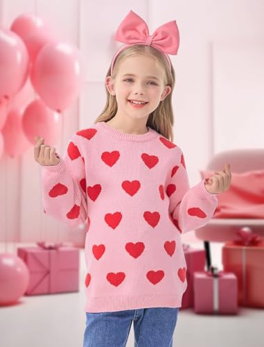 Toddler St. Patrick's Day Shamrock Sweater, Green Knit Pullover, Long Sleeve Crew Neck, Clover Design4