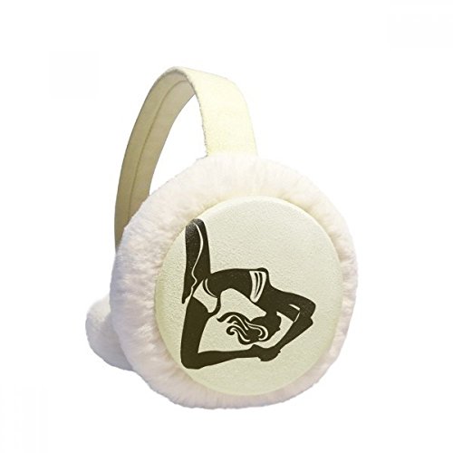 Orejeras de invierno de yoga como regalo unisex de felpa