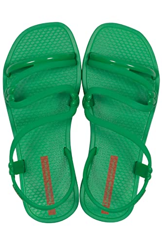 [Ipanema] [�C�p�l�}] �T���_�� �r�[�`�T���_�� �T���_�� ���f�B�[�X �V���v�� �X�g���b�v �؂��� �����₷�� SP26983 SOLAR SANDAL : �O���[�� US7