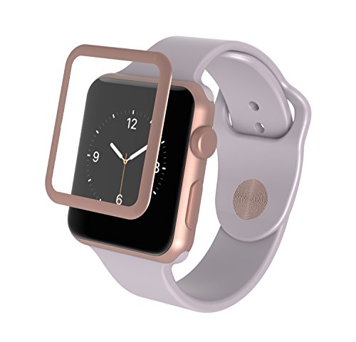 ZAGG0 InvisibleShield Luxe Screen Protector for Apple Watch Series 2 (38mm) - Rose Gold (W38BGS-RG0)