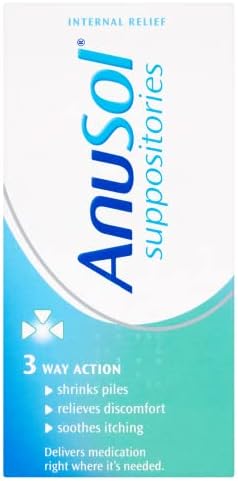 Anusol Haemorrhoids Piles Treatment - 24 Suppositories [Health and Beauty]