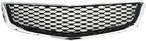 NEWBAILUN Chrome With Black Insert Lower Grille For 10-15 25798747,Repair your car and revitalize it