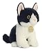 Aurora World Miyoni Tots Black and White Tuxedo Kitten Plush