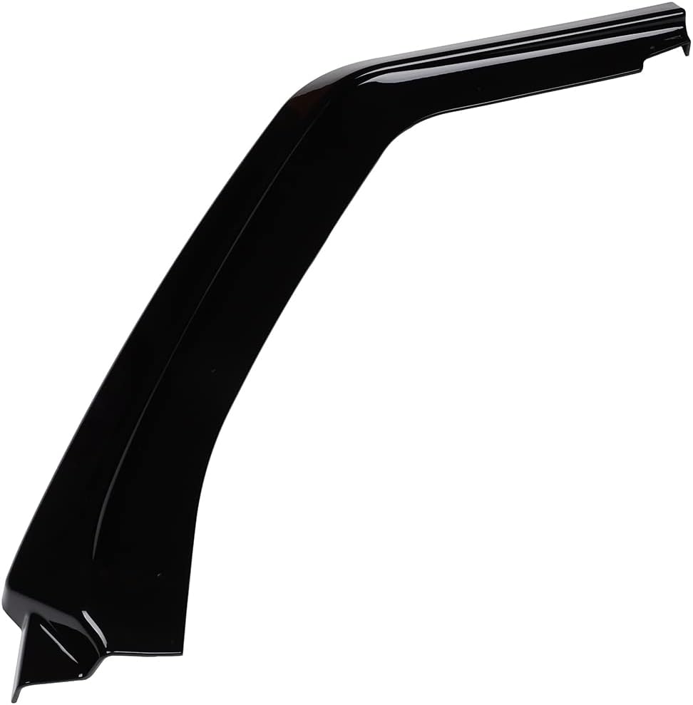 Front Lip Body Kit PP Fits for 2016-2021 for Honda Civic Hatchback & Si Models Front Bumper Lip Chin Splitter Spoiler Glossy Black Air Dam