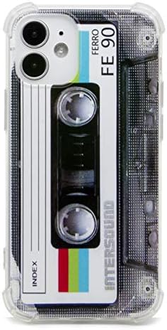 FAteamll Case for iPhone 12 Mini, Matte Finish Heavy Duty Soft Back Cover with Reinforced Corners TPU Soft Bumper Retro Cassette Tape Case Compatible with iPhone 12 Mini 5.4 Inch 2020 Released FAteamll Case for iPhone 12 Mini, Matte Finish Heavy Duty Soft Back Cover with Reinforced Corners TPU Soft Bumper Retro Cassette Tape Case Compatible with iPhone 12 Mini 5.4 Inch 2020 Released