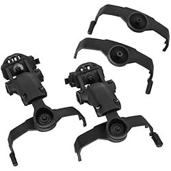 Hearangel ARC Rail Adapter for Comta III V Tactical Headset Compatible with Ops-Core Fast Helmet ARC Rail