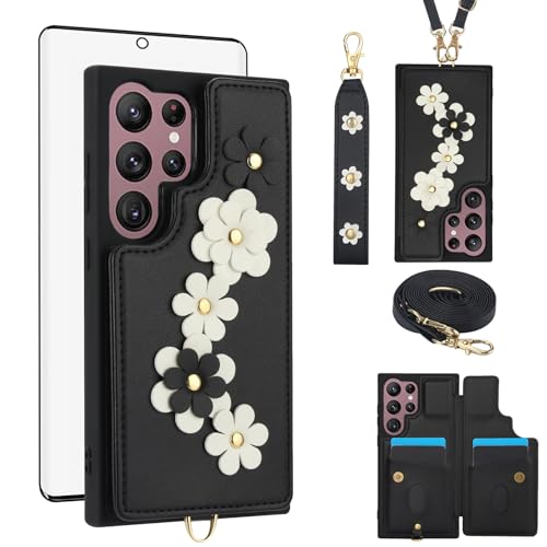 Protégez votre Samsung S22 Ultra 5G des chutes avec cette coque portefeuille complète