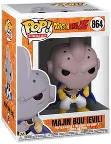 Miniatura 4 de POP Animación Figura de vinilo POP de Dragon Ball Z Evil Buu (paquete con funda protectora compatible con POP Box) de 3.75 pulgadas