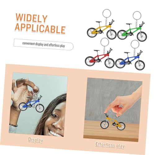 Dedo modelo de bicicleta de montaña de juguete PRETYZOOM pack coleccion 2