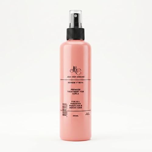 Jozi Hot Chicks Premium Treatment for Curls Spray 250ml | For Curly Hair, curls treatment