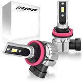 【Amazon.co.jp 限定】 M's Basic by IPF フォグランプ LED 車用 H8 H11 H16 3000lm 2色切替 6000K⇔2800K ホワイト⇔イエロー 12V用 2本入 車検対応 ドライバーユニット一体型 ファンレス仕様 取付簡単 AMZ-FLD04