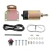 JDMSPEED New 60 Pound Shaved Door Handle Trunk Solenoid Popper Kit Street Rod