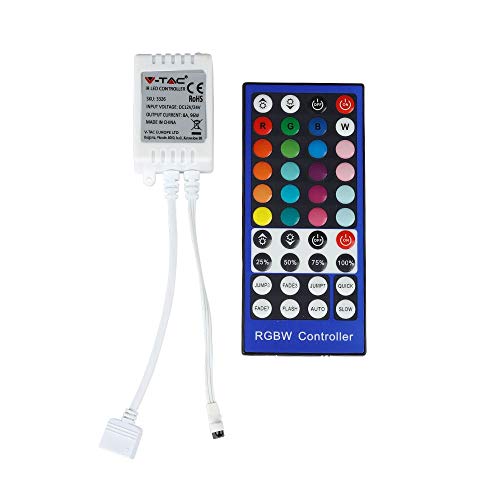 V-TAC Controller striscia LED RGBW con telecomando 40 tasti Mod. 3326