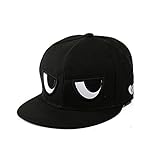 Adjustable Hip-hop Hats Unisex Novelty Baseball Cap Eyes Pattern Snapback