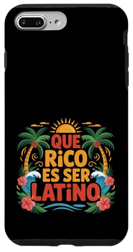 Que Rico Es Ser Latino Proud Culture �q�X�p�j�b�N�̖��� �X�}�z�P�[�X iPhone 7 Plus/8 Plus �p
