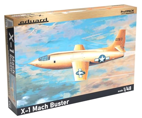 エデュアルド 1/48 アメリカ空軍 ベルX-1 マッハ・バスター プロフィパック プラモデル EDU8079