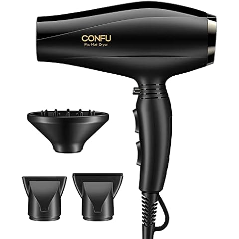 2300W Professional Hair Dryer with 2 Speed & 3 Heat Settings & Cool Shot for Women Men, Ionic Salon Hairdryer with Diffuser and Concentrator for Curly and Straight Hair Cover