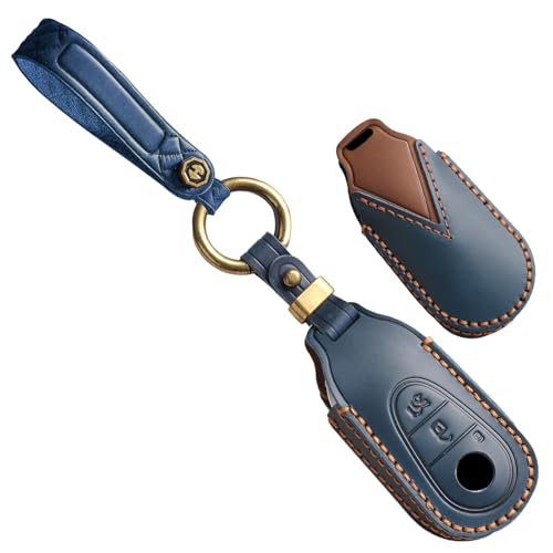 Étui en cuir de clé Mercedes Classe C S W223 protection luxe